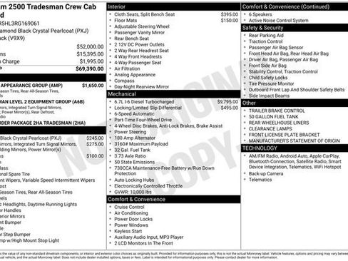 Used 2024 RAM 2500 Tradesman w/ Chrome Appearance Group image 27