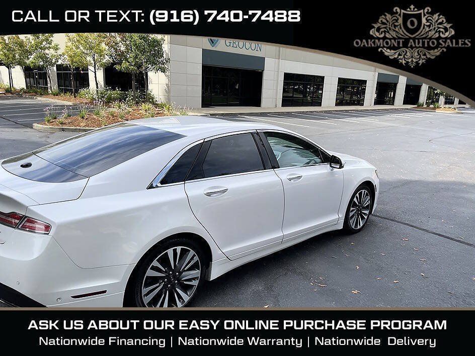 Used 2017 Lincoln MKZ Reserve w/ Technology Package FWD image 9