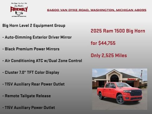 Certified 2025 RAM 1500 Big Horn image 10