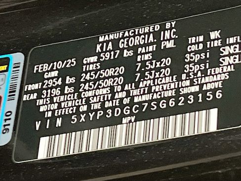Used 2025 Kia Telluride EX X-Line AWD/4WD image 35