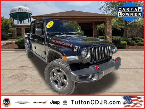 Used 2022 Jeep Gladiator Rubicon w/ LED Lighting Group image 1
