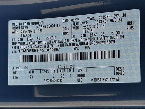 Used 2025 Ford Bronco Outer Banks AWD/4WD image 30