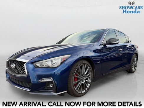 Used 2019 INFINITI Q50 Red Sport 400 w/ Proactive Package RWD image 2