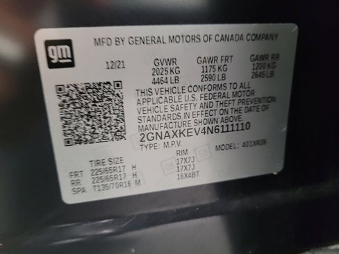 Used 2022 Chevrolet Equinox LT FWD image 33