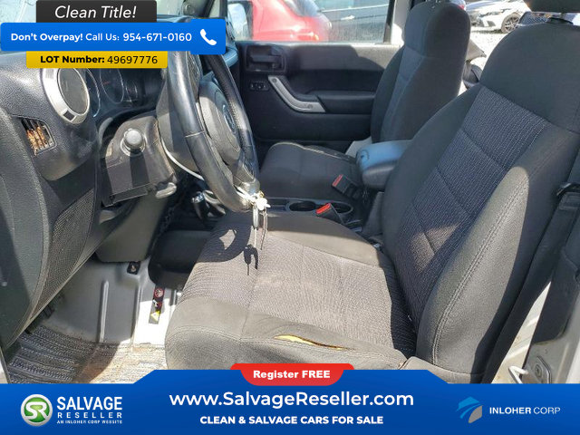 Used 2012 Jeep Wrangler Sahara w/ Connectivity Group AWD/4WD image 9