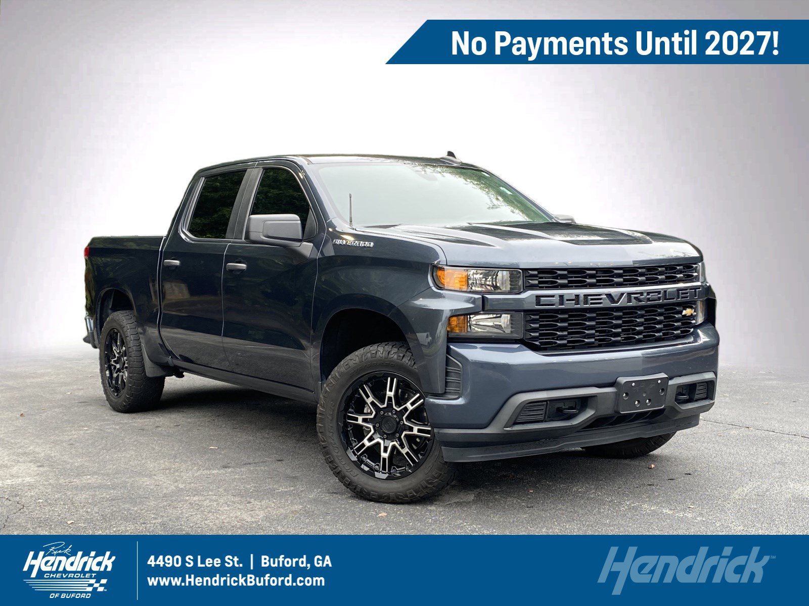 Used 2021 Chevrolet Silverado 1500 Custom w/ Safety Confidence Package RWD image 1