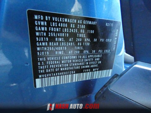Used 2017 Volkswagen Tiguan SEL FWD image 73