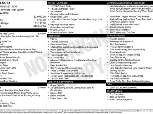 Used 2025 Kia K4 EX image 28