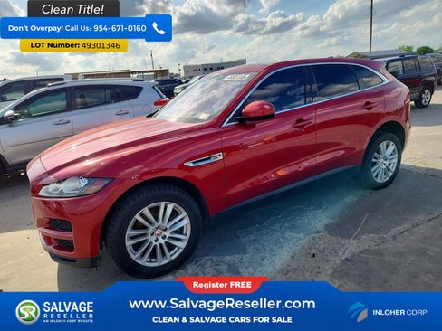 Used 2019 Jaguar F-PACE Prestige AWD/4WD image 1