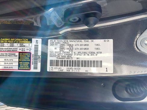 New 2026 Toyota Sequoia Platinum image 21