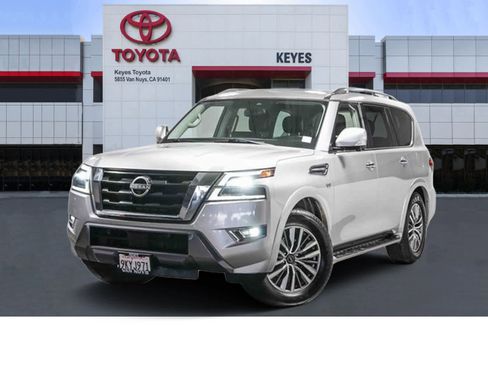Used 2021 Nissan Armada SL w/ Captain's Chairs Package image 1