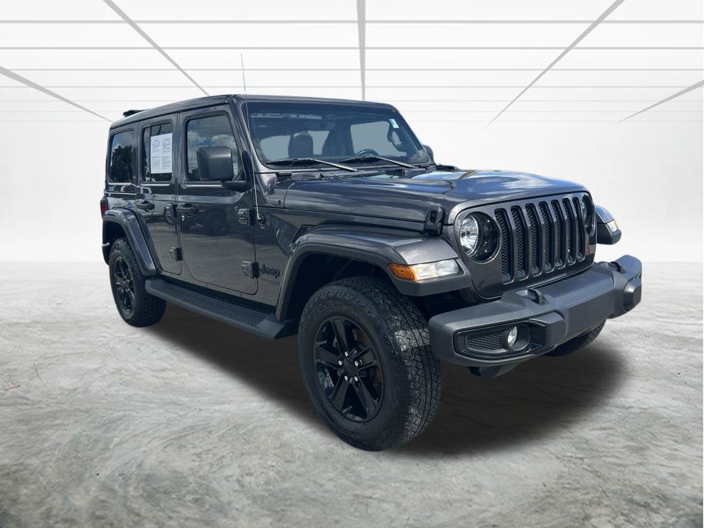 Used 2021 Jeep Wrangler Unlimited Sahara AWD/4WD image 2