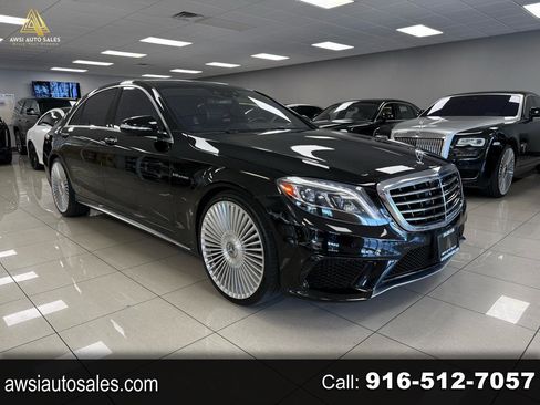 Used 2015 Mercedes-Benz S 63 AMG 4MATIC Sedan image 1