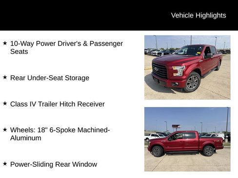 Used 2017 Ford F150 XLT w/ Equipment Group 302A Luxury AWD/4WD image 8