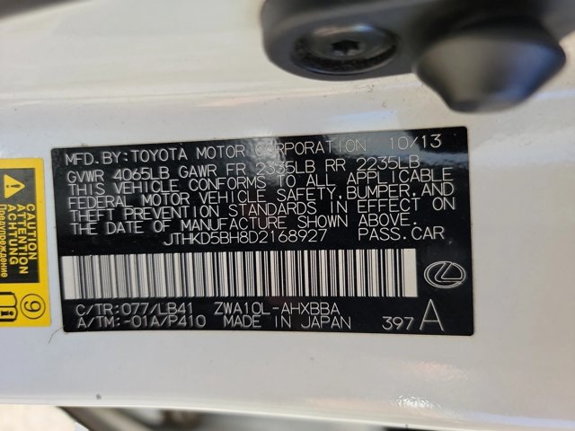 Used 2013 Lexus CT 200h w/ Premium Pkg w/Navigation FWD image 29