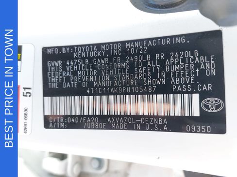 Used 2023 Toyota Camry LE image 11