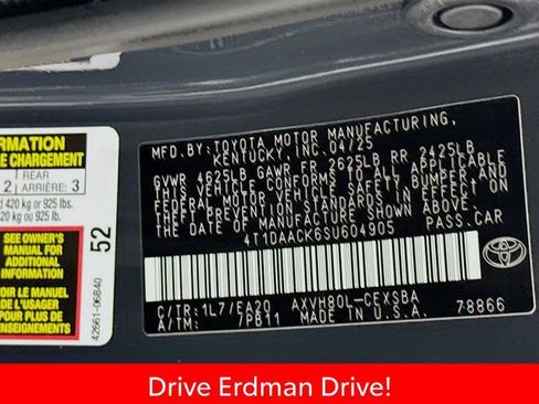 Certified 2025 Toyota Camry SE image 32