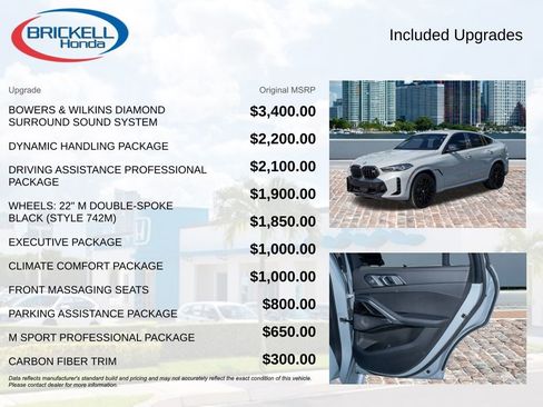 Used 2024 BMW X6 M60i w/ Dynamic Handling Package image 11