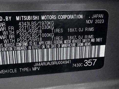 Used 2024 Mitsubishi Outlander Sport LE AWD/4WD image 22
