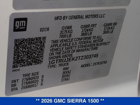 New 2026 GMC Sierra 1500 Elevation image 35