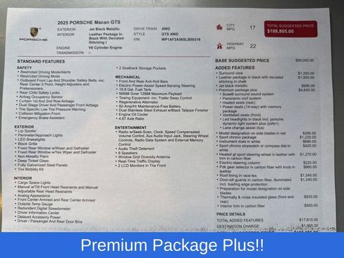 Used 2025 Porsche Macan GTS image 3
