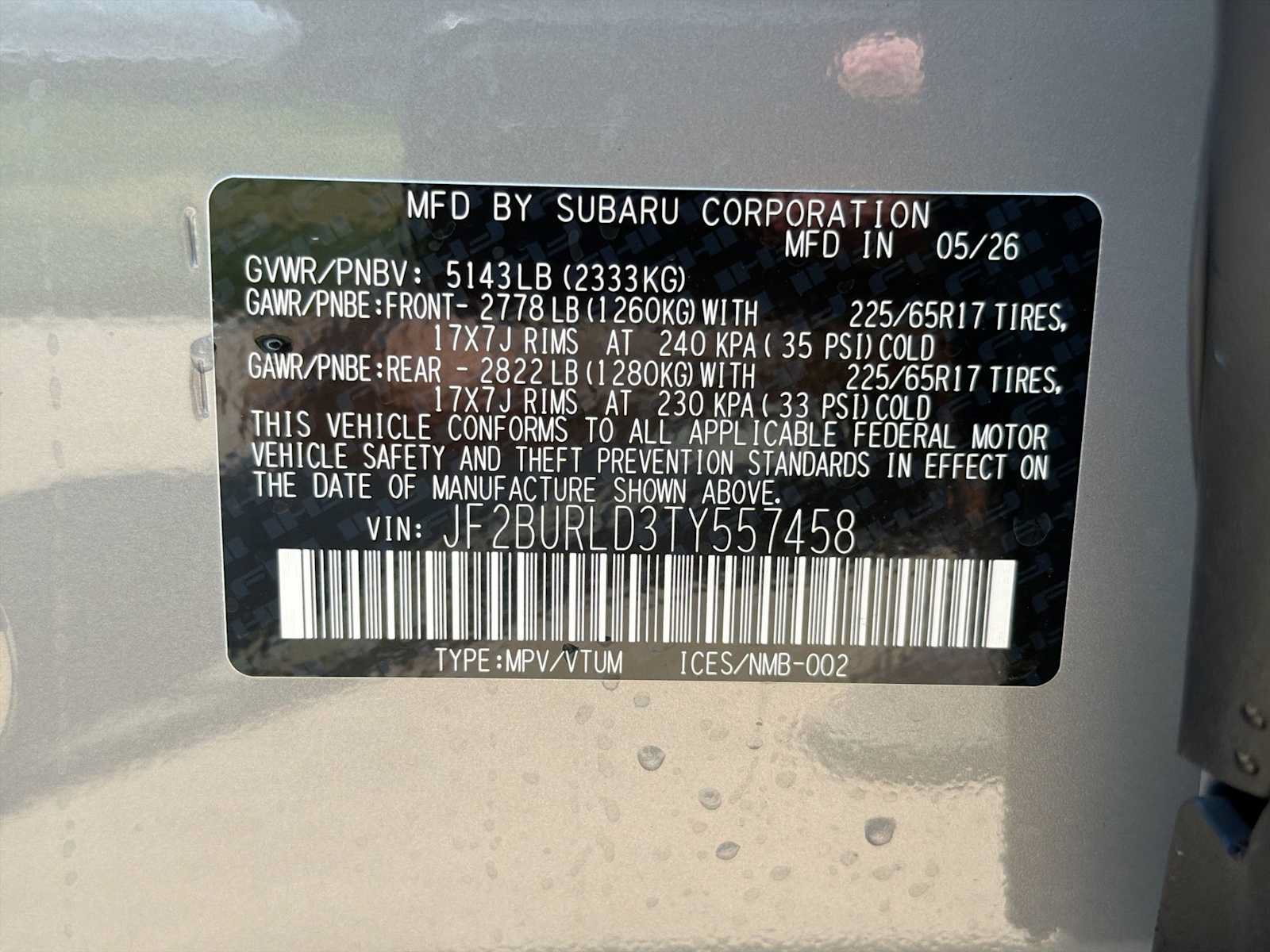 New 2026 Subaru Outback Wilderness AWD/4WD image 33