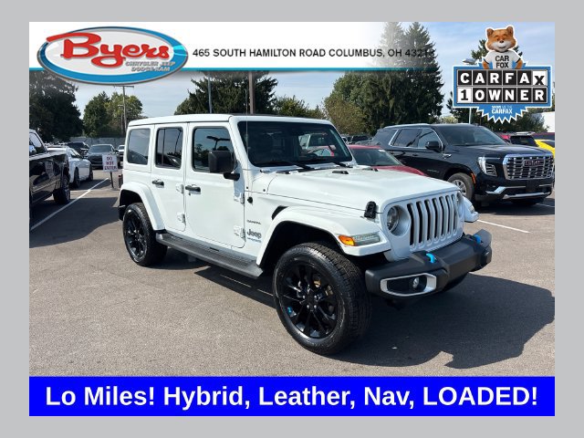 Used 2022 Jeep Wrangler Unlimited Sahara w/ Cold Weather Group AWD/4WD image 1