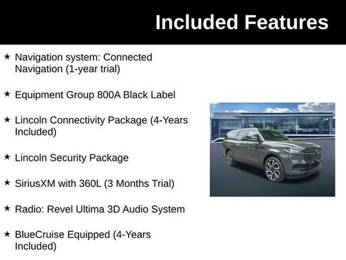 New 2026 Lincoln Navigator L Black Label AWD/4WD image 6