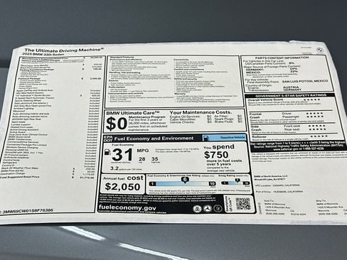 Used 2025 BMW 330i Sedan w/ Premium Package image 29