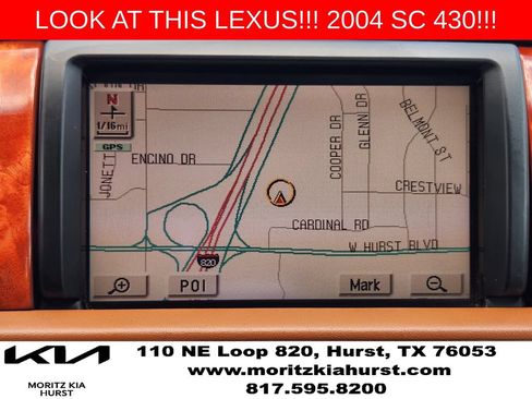 Used 2004 Lexus SC 430 Convertible RWD image 7