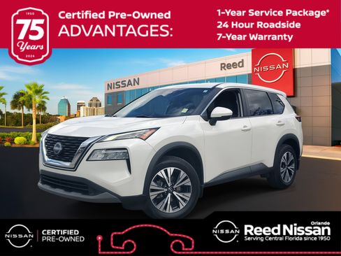 Certified 2022 Nissan Rogue SV image 1