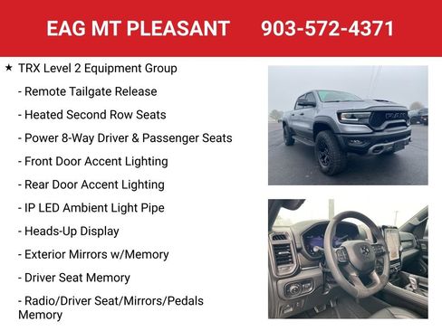 Used 2024 RAM 1500 TRX w/ TRX Level 2 Equipment Group image 20