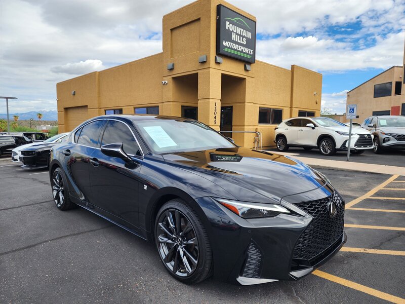Used 2022 Lexus IS 350 F Sport w/ Navigation Package AWD/4WD image 1