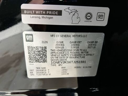 New 2026 Chevrolet Traverse Z71 w/ Enhanced Driving Package image 29