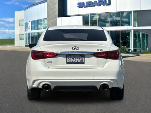 Used 2018 INFINITI Q50 Luxe AWD/4WD image 7