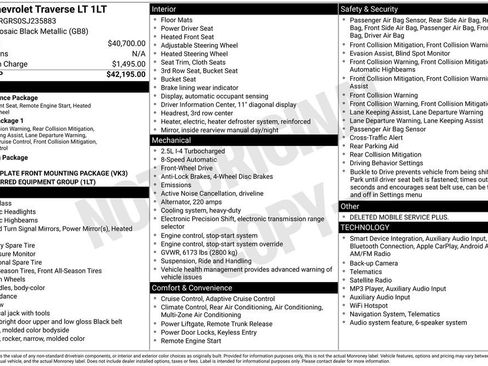 Used 2025 Chevrolet Traverse LT FWD image 25