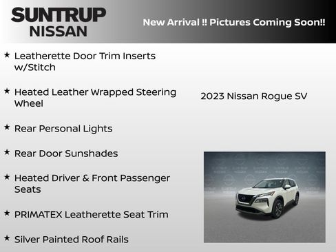Certified 2023 Nissan Rogue SV w/ SV Premium B Package AWD/4WD image 12