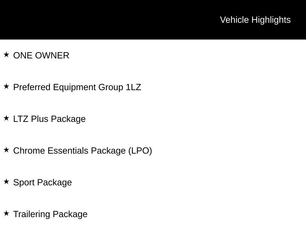 Used 2018 Chevrolet Silverado 1500 LTZ w/ Sport Package AWD/4WD image 10