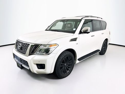 Used 2019 Nissan Armada Platinum w/ Captain's Chairs Package image 3