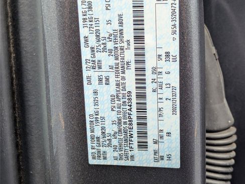 Used 2023 Ford F150 XLT w/ Equipment Group 302A High AWD/4WD image 9