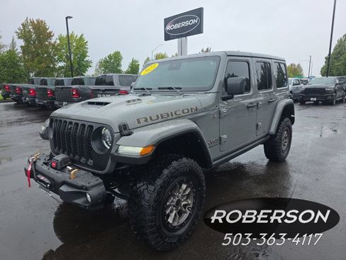 Used 2023 Jeep Wrangler Unlimited Rubicon 392 w/ Trailer Tow Package AWD/4WD image 1