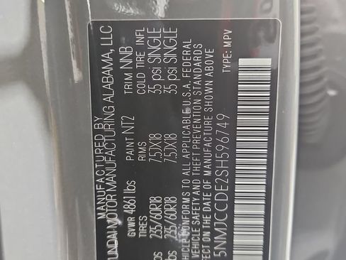 Certified 2025 Hyundai Tucson SEL AWD/4WD image 32