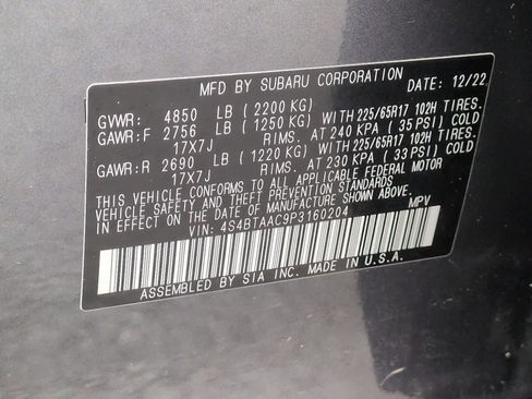 Certified 2023 Subaru Outback image 36