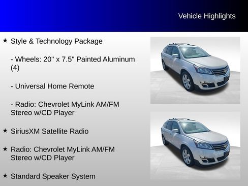 Used 2016 Chevrolet Traverse LT w/ Style and Technology Package image 16