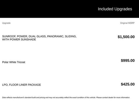 New 2026 Chevrolet Traverse High Country w/ LPO, Floor Liner Package image 10