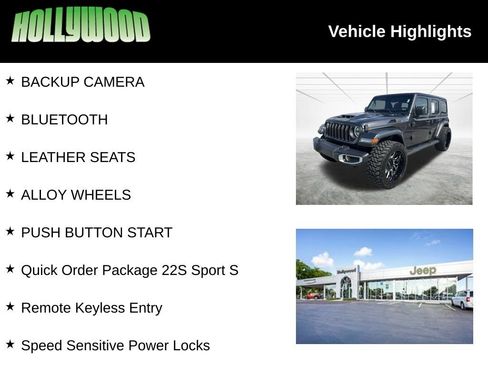 Used 2024 Jeep Wrangler Unlimited Sport AWD/4WD image 3