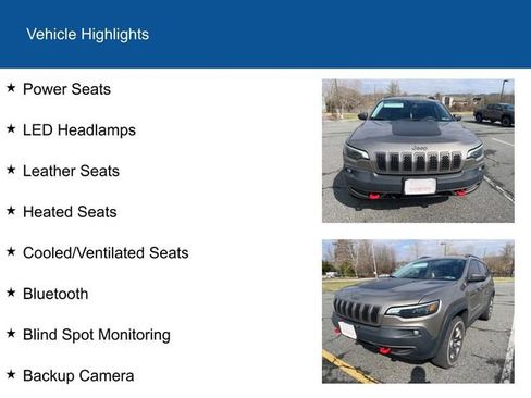 Used 2019 Jeep Cherokee Trailhawk image 2