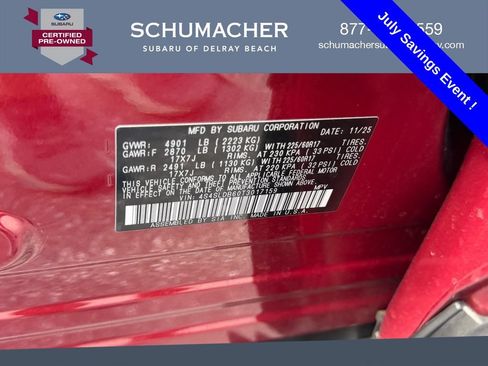 Used 2026 Subaru Forester Premium AWD/4WD image 22