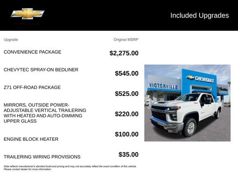 Used 2023 Chevrolet Silverado 2500 LT w/ Convenience Package image 2