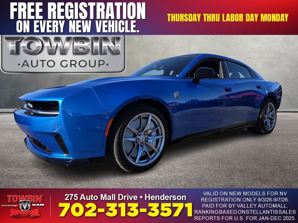 New 2026 Dodge Charger Daytona Scat Pack w/ Track Package AWD/4WD image 1